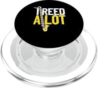 I Reed A Lot Design Clarinetto Basso PopSockets PopGrip per MagSafe