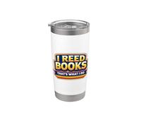 I Reed Books That's What I Do Vintage Bookworm Reader Citazione Bicchiere termico in acciaio inox doppia parete