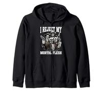 I Reject My Mortal Flesh Espressione queer LGBTQ Felpa con Cappuccio