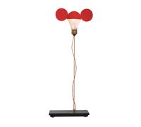 I Ricchi Poveri Toto Lampada da Tavolo Rosso