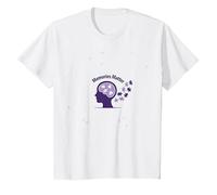 I ricordi contano: la consapevolezza del Cervello di Alzheimer Maglietta, Bambini, Bianco, 2 Anni