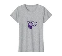 I ricordi contano: la consapevolezza del Cervello di Alzheimer Maglietta, Donna, Grigio Melange, 3XL