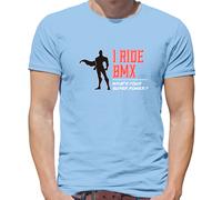I Ride BMX What's Your Super Power Maschile Design - T-Shirt - Ciclismo Ciclisti