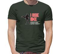 I Ride BMX What's Your Super Power Maschile Design - T-Shirt - Ciclismo Ciclisti