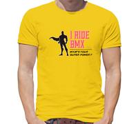 I Ride BMX What's Your Super Power Maschile Design - T-Shirt - Ciclismo Ciclisti