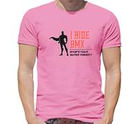 I Ride BMX What's Your Super Power Maschile Design - T-Shirt - Ciclismo Ciclisti