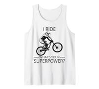 I Ride Downhill Qual è Il Tuo superpotere? Canotta