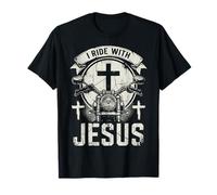 I Ride with Jesus Maglietta