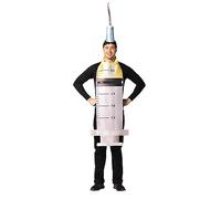 I rifornimenti medici dell'iniezione dell'ago del costume della siringa vestire i costumi di Halloween del cosplay, taglia unica dell'adulto