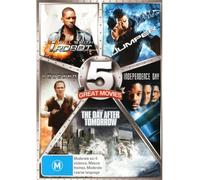 I Robot / Jumper / Day After Tomorrow / Independence Day / Volcano (DVD)