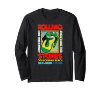 I Rolling Stones Copacabana Green Rock Music Maglia a Manica