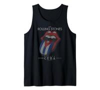 I Rolling Stones Cuba Bandiera Lingua Musica Rock Canotta