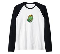 I rospi di Campagna Mi Portano a casa Maglia con Maniche Raglan
