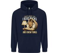 I Rosse Libri & Know Cose Topo di Biblioteca Coniglio Bambini Felpa con