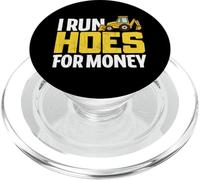 I Run Hoes For Money Farming Humor Dichiarazione PopSockets PopGrip per MagSafe