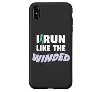 I Run Like The Winded Funny Jogger Runner Custodia per iPhone XS Max