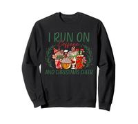 I Run On Coffee And Christmas Cheer Gingerbread Caffeina Felpa