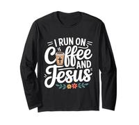 I Run On Coffee And Jesus Maglia a Manica