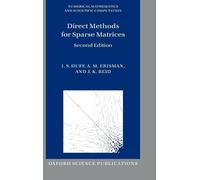 I. S. Duff A. M. Erisman J. K. Direct Methods for Sparse Mat (Copertina rigida)