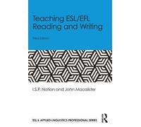 Teaching ESL/EFL Reading and Writing