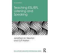 Teaching ESL/EFL Listening and Speaking