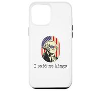 I Said No Kings in America Flag,US Democracy No King Protest Custodia per iPhone 12 Pro Max