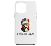 I Said No Kings in America Flag,US Democracy No King Protest Custodia per iPhone 13 Pro Max