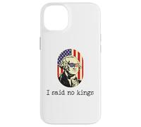 I Said No Kings in America Flag,US Democracy No King Protest Custodia per iPhone 14 Plus