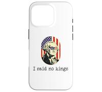 I Said No Kings in America Flag,US Democracy No King Protest Custodia per iPhone 16 Pro