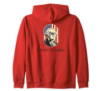 I Said No Kings in America Flag,US Democracy No King Protest Felpa con Cappuccio