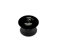 I Said One More Cast Pescatore Mietitore PopSockets PopGrip Adesivo