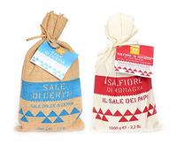 I sali del Parco della Salina di Cervia: Sale Dolce e Sale dei Papi. 1kg x 2