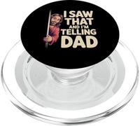 I Saw That And I'm Telling Dad Chiesa cristiana dei meme - PopSockets PopGrip per MagSafe