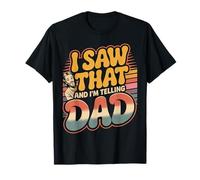 I Saw That And I'm Telling Dad Christian Meme Church - Maglietta