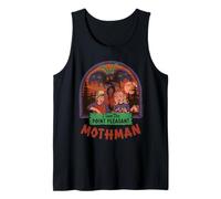 I Saw the Mothman Sci Fi Retro Vintage Funny Adult Humor Canotta