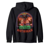 I Saw the Mothman Sci Fi Retro Vintage Funny Adult Humor Felpa con Cappuccio