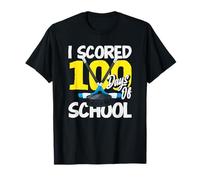 I Scored 100 Days of School - Bastoncini da Hockey per Sport Maglietta