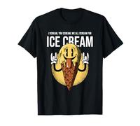 I Scream You Scream We all Scream for Ice Cream (Grafica) Maglietta