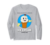 I Scream You Scream We all Scream for Ice Cream Summer Vibes Maglia a Manica