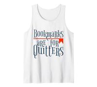 I segnalibri Sono per Chi smette di Leggere la Biblioteca degli Amanti dei Libri Canotta