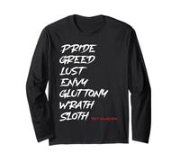 I Sette peccati Capitali Maglia a Manica