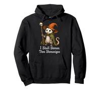 I Shall Shenan Poi Shenanigan Possum Wizard Medieval Meme Felpa con Cappuccio