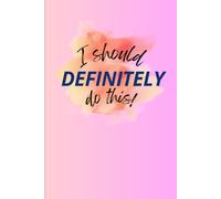I should definitely do this! A place to write your thoughts and ideas!: A place to write down all the things you need to get done and MORE! A journal for everyone!