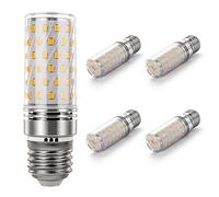 I-SHUNFA E27 LED Lampadine di Mais,7W Bianco Caldo 3000K,1000LM | Sostituzione per 70W Alogena,Non Dimmerabile Lampadina,360 ° Angolo di Luce Senza Sfarfallio,AC100-265V(5-Pack)
