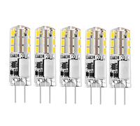 I-SHUNFA Lampadina LED G4, 12 V, luce bianca fredda, 6000 K, 1,24 W