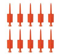 I siliconi di durevolezza dei tee di golf di forma della ruota per migliorare la stabilità su vari terreni facilemente installano