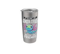 I simpatici bambini Axolotl non amano Axolotls non possono essere amici Bicchiere termico in acciaio inox doppia parete