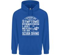 I Sintomi Devono Solo Andare A Immersioni Subacquee Felpa Uomo