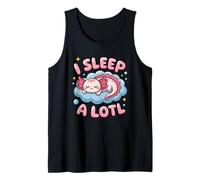 I Sleep A Lotl, Cute Axolotl Sleeping Canotta