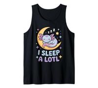 I Sleep A Lotl, Cute Axolotl Sleeping Canotta